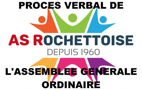 PV de l'AG ordinaire de l'ASR du 11 mai 2023 en ligne